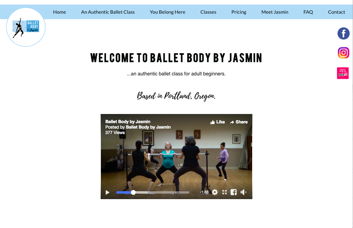 ballet body by jasmin screenshot